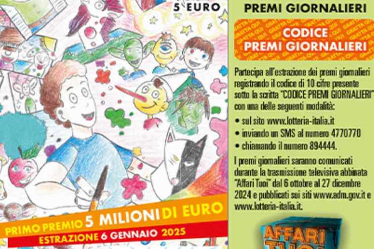 Lotteria Italia biglietto 